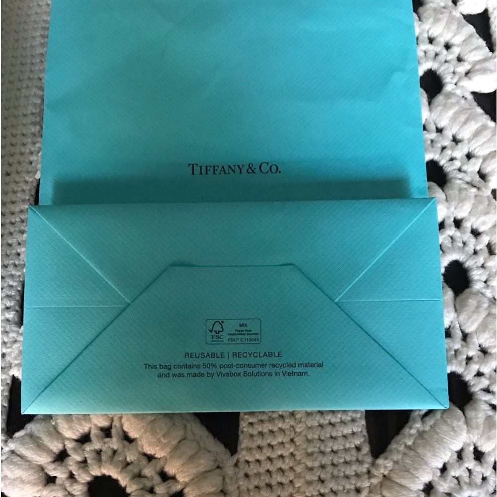 Tiffany & Co. Empty Cube Box & Matching Bag Bundle - Picture 12 of 13